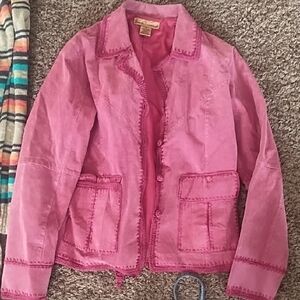 Chico's Pink Women's Blazer And Size Small And Extra Small Bundle. Shoe Sz 4